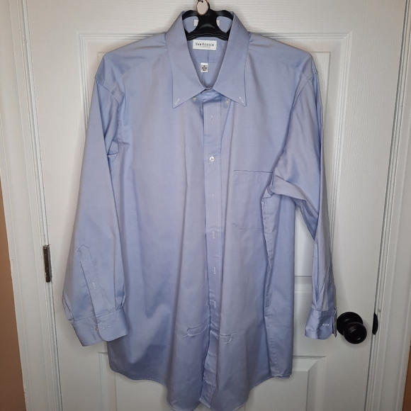 Van Heusen Size 8 3233 Mens Blue Dress 